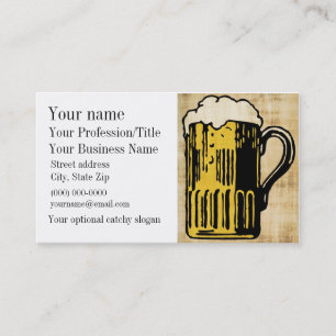 Beer Design Business Card