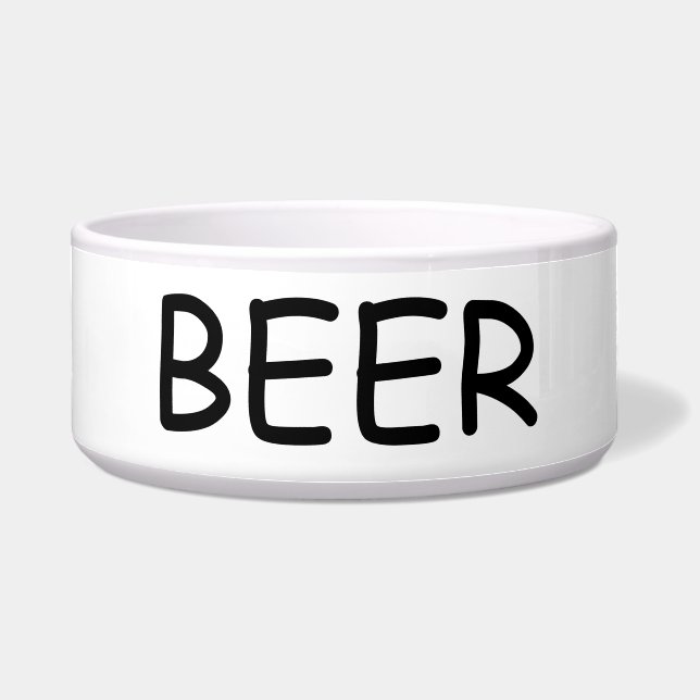 Beer Dog Bowl (Front)