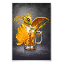 Beer Dragon 4x6 Print