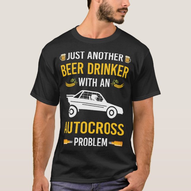 Beer Drinker Autocross T-Shirt (Front)