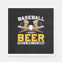 Beer Drinker Baseball Beer Humour Birthday
