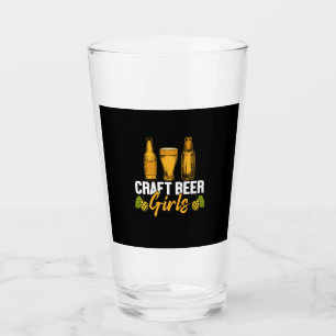 Beer Drinker Craft Beer Girls Birthday Glass