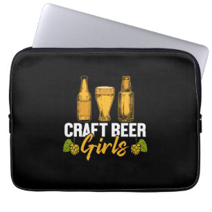 Beer Drinker Craft Beer Girls Birthday Laptop Sleeve