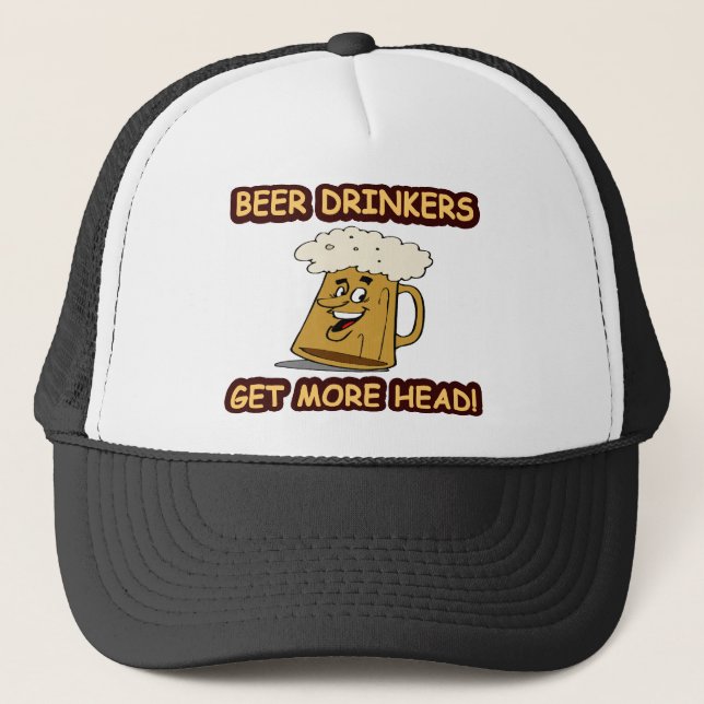 Beer Drinkers Trucker Hat (Front)