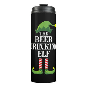 Beer Drinking Christmas Birthday Thermal Tumbler