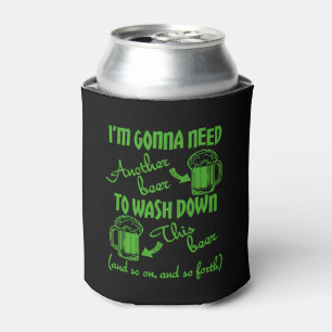 Beer Drinking Humour Can Cooler