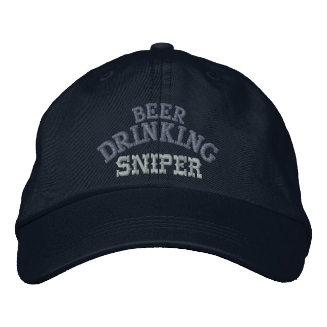 Beer Drinking Sniper Hat (Front)