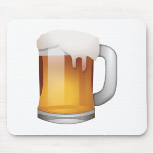 Beer - Emoji Mouse Mat