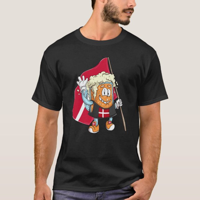 Beer fan of Denmark T-Shirt (Front)