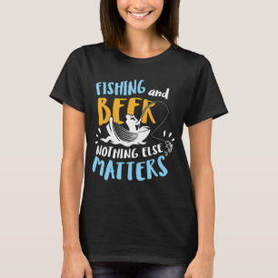 Beer Fishing Grandpa NM Fishing Grandma Mum Dad T-Shirt