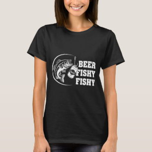 Beer fishy fishy fishing funny beer and fish hook T-Shirt