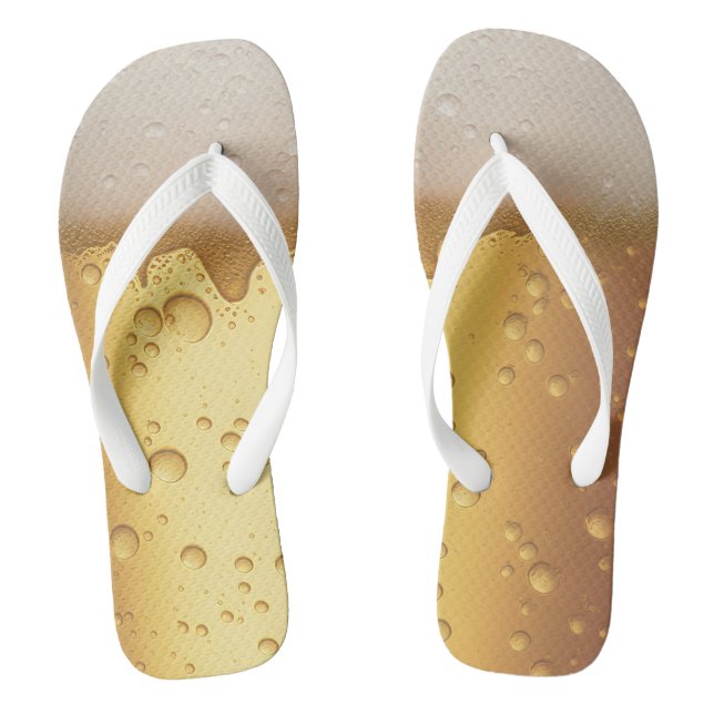 Beer  flip flops (Footbed)