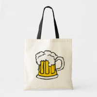 Beer! Frothy Bubbly Mug of Brew