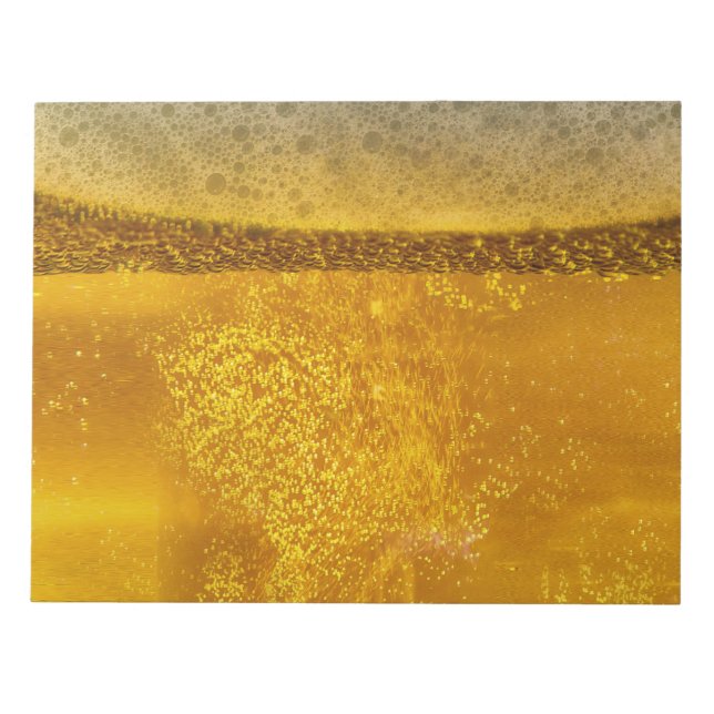 Beer Galaxy a Celestial Quenching Foam Notepad (Front)
