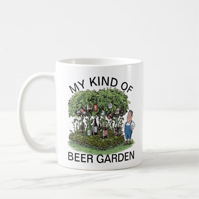 Beer Garden Coffee Mug (Left)