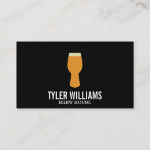 Beer Glass Business Card