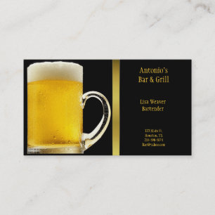 Beer Glass Business Card