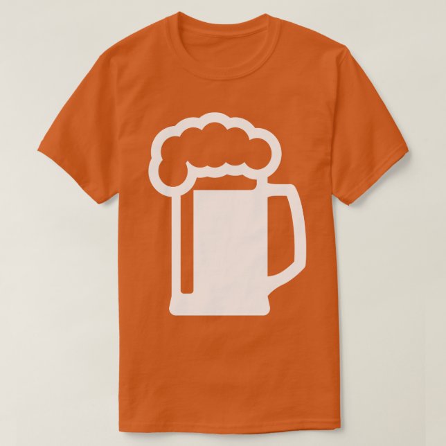 Beer glass T-Shirt (Design Front)