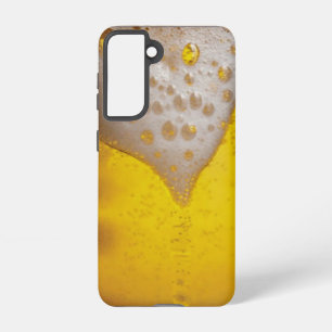Beer Glass with Bubbles and Foam Samsung Galaxy Case