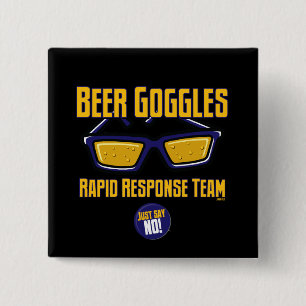 Beer Goggles Rapid Response Team 15 Cm Square Badge