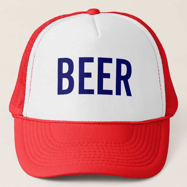 Beer Hat 2: hat with a vengence (Front)