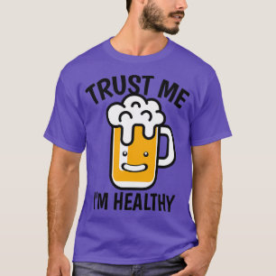 Beer Healthy Hop Malt Drinking Bartender Gift 2 T-Shirt
