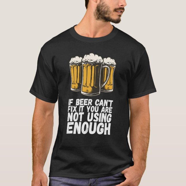 Beer Homebrew Brewer T-Shirt (Front)