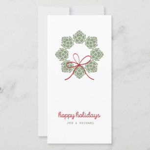 Beer Hops Christmas Card