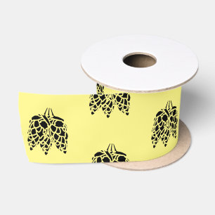Beer Hops on YellowSatin Ribbon Satin Ribbon