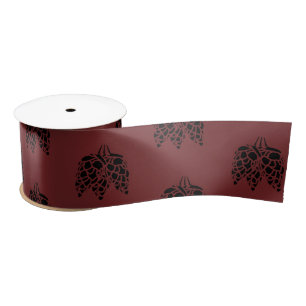 Beer Hops  Satin Ribbon