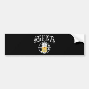 Beer Hunter Bumper Sticker