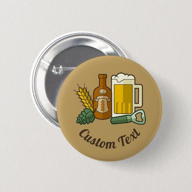 Beer Icons Button (Front & Back)