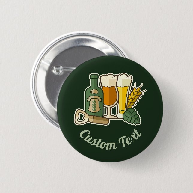 Beer Icons Button (Front & Back)