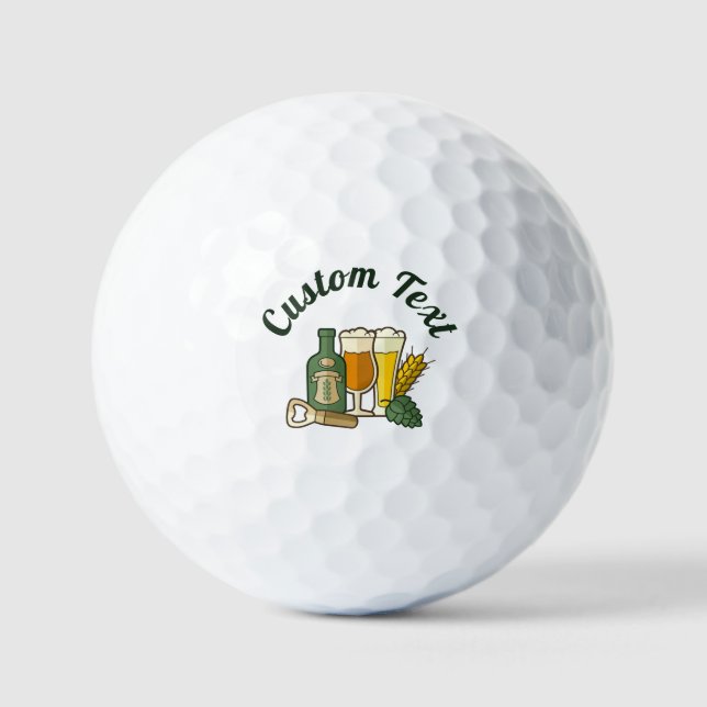 Beer Icons Golf Balls (Front)