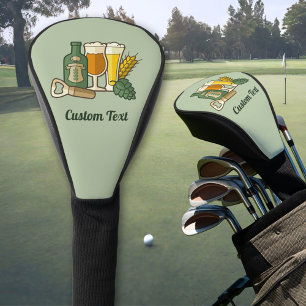 Beer Icons Golf Head Cover