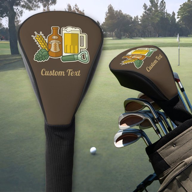Beer Icons Golf Head Cover (Creator Uploaded)