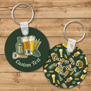 Beer Icons Keychain