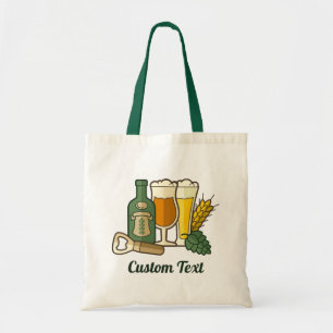 Beer Icons Tote Bag