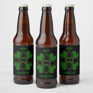 Beer Inspector St Patricks Celtic Cross and Cover Bottle Label