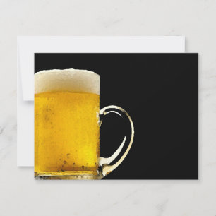 Beer Invitation - Beer Personalised Invites