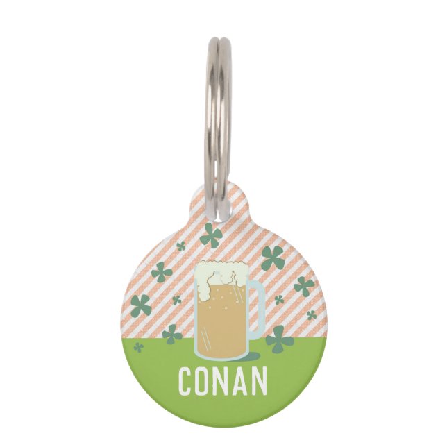 Beer Irish Pet Tag (Front)