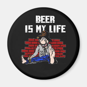 Beer is My Life Magnets