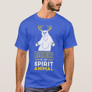Beer is my spirit Animal T-Shirt
