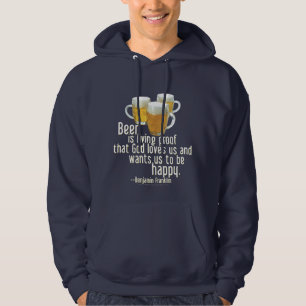 Beer is Proof (Franklin) Hoodie