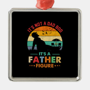 Beer It's Not A Dad Bod It's A Father Figure Beer Metal Tree Decoration