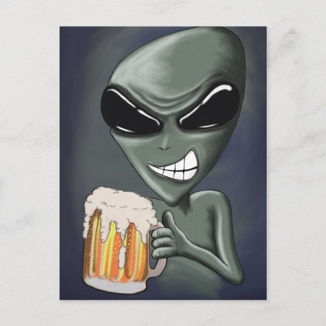 Beer It's What We're Drinking II Postcard (Front)