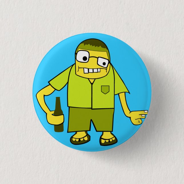 Beer Kid 3 Cm Round Badge (Front)