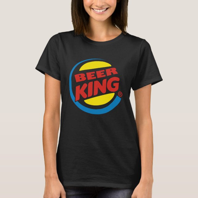 BEER KING Cervesa Ale T-Shirt (Front)