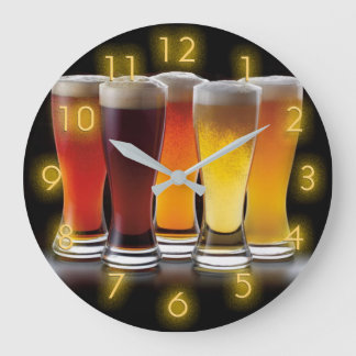 Beer Large Clock