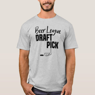 Beer League Hockey Draught Pick T-Shirt